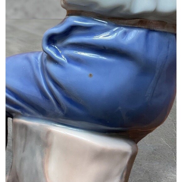 Bing & Grondahl Copenhagen Boy Playing Flute Porcelain Figurine Denmark 1897 EJ - Picture 9 of 10